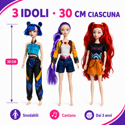K-Pop SuperStar: Edizione Canto – Idol da collezione + Box a sorpresa GRATIS!